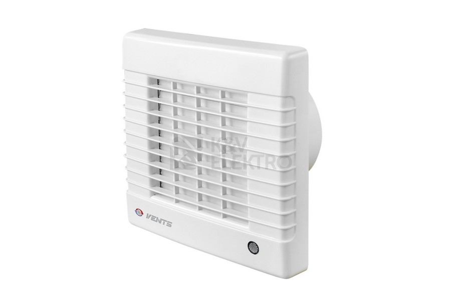 Obrázek produktu Axiální koupelnový ventilátor s automatickou žaluzií a časovým doběhem VENTS 100MATL 1009014 0