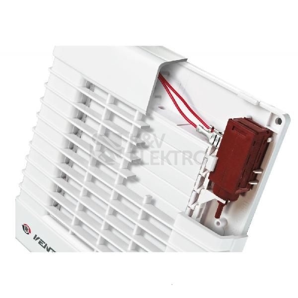 Obrázek produktu  Axiální ventilátor do koupelny s automatickou žaluzií VENTS 100MA 12V 1009018 1