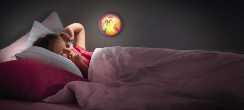 Obrázek produktu  Dětské noční LED svítidlo 2xAAA Philips Disney Princess 71924/28/16 5