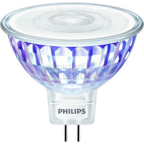  LED žárovka GU5,3 MR16 Philips 7,5W (50W) teplá bílá (3000K) stmívatelná, reflektor 12V 60°